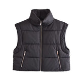 Women Cotton Coat Versatile Fashion Vest