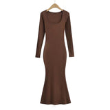 Women Dresses Fishtail Sheath Dress