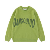 Women Sweater Striped Sweater Loose Couple