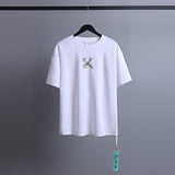 Ow T Shirts Double-Sided Splash-Ink Arrow for Men and Women