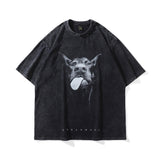 Men's T-Shirt T-shirt Men's and Women's Short Sleeve Loose