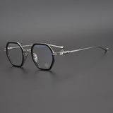 CHH Chrome Hearts Glasses Double Beam Retro Pure Titanium Ultra Light Glasses Frame