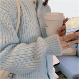Women Knitted Cardigan Loose and Lazy Style