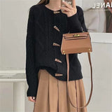 Women Knitted Cardigan Vintage