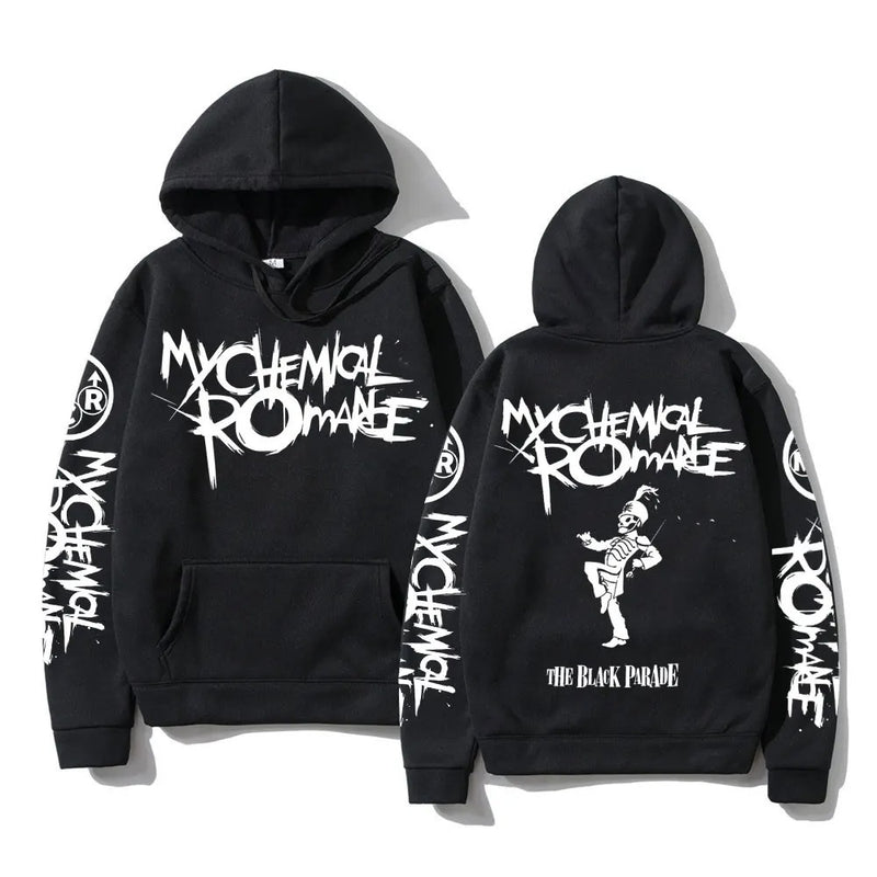 My Chemical Romance Double Sided Graphic Hoodies Streetwear