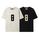 Fog Essentials T Shirts Spring/Summer FOG Season 8 Mainline Digital Printed Crew Neck Short Sleeves