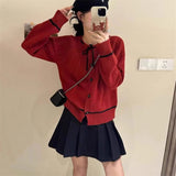 Women Knitted Cardigan Sweater