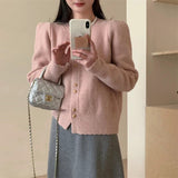 Women Knitted Cardigan Sweater