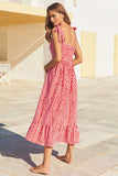 Women Dress Beach Vacation Tied Dress
