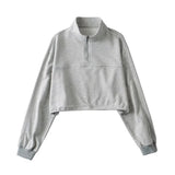 Women Hoodie Thin Loose Short