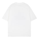 CHH Chrome Heart T Shirts Cross Color Printed Short Sleeve T-Shirt Couple