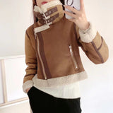 Women Cotton Coat Winter Fashion Casual Fleece