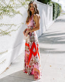 Women Dress Vintage Beach Dress