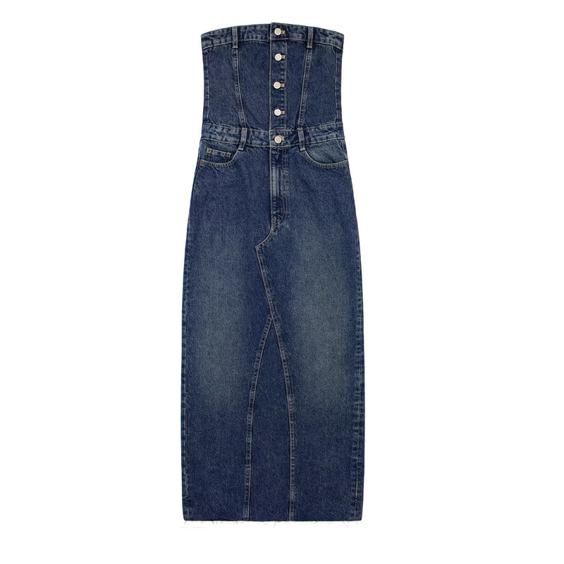 Women Dresses Denim Dress