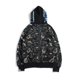 Bathing Ape Hoodie Luminous Star Print Jacket