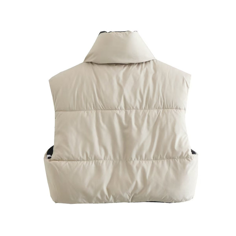 Women Cotton Coat Casual Two-Sided Fashion