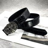 Chh Chrome Heart Belt CH Crocodile Cross