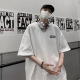 Men T Shirt Heavy Cotton White Summer plus Size