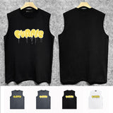 Purple Brand Tank T Shirts Sleeveless T-shirt Vest