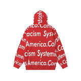 Denim Tears Hoodie Alphabet Cardigan Hooded Sweater