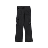 Cargo Pants Large Pocket Overalls Fleece Lined