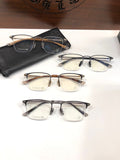 CHH Chrome Hearts Glasses Simple and stylish half-frame titanium frame glasses frame