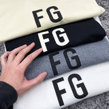 Fog Fear of God Essentials T Shirt Main Line Couple T-shirt Men