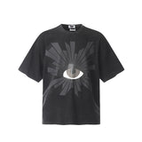 Unisex T-Shirts HOUSE OF ERRORS Old Big Eyes Print T-Shirt