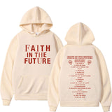 Faith in The Future 2024 Tour Concert Hoodie Men Fashion Hip