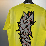 Hellstar T Shirt Vintage Old Loose Casual Short Sleeve T-Shirt