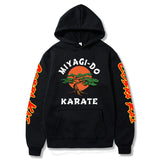 Cobra Kai Baseball Jacket Karate Kid Karate Kid Val Armorr Cobra Printed Hooded Men's Top Sweater