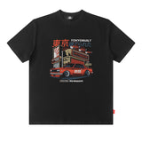 Men T-Shirt Retro Fun Printing Casual