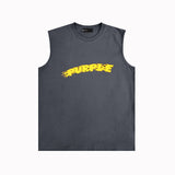 Purple Brand Tank T Shirts Sleeveless T-shirt Vest