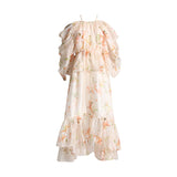 Bohemian Dress Vintage Girly Style Petals Dress