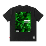 Men T-Shirt Hip Hop Summer Loose