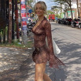 Women Dress Summer Sexy Lace Dress