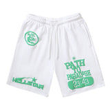 Hellstar Shorts2024 Summer Loose Sports Beach Pants Vintage Shorts