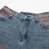 Men Jeans Inkjet Graffiti Fashion Loose