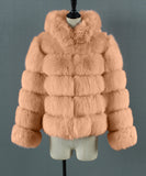 Women Fur Jacket Fashion Plush Coat