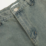 Men Jeans Stitching Loose All-Match