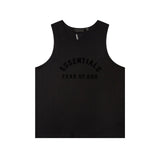 Fog Essentials tank Amoi letter round neck pullover vest