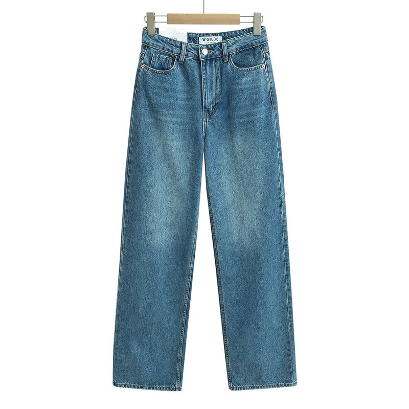 Women Jeans Slimming and Simple Casual Loose
