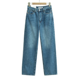 Women Jeans Slimming and Simple Casual Loose