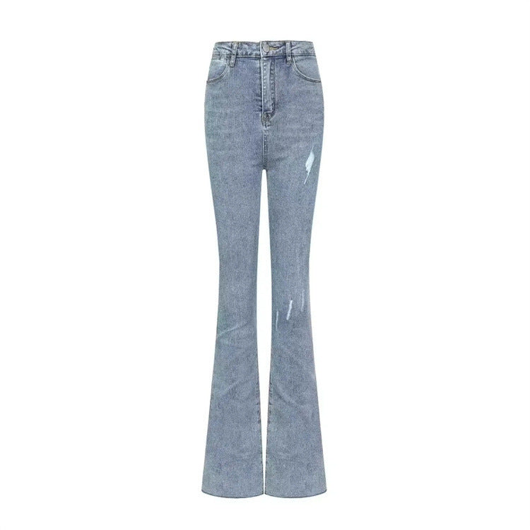 Women Jeans Elastic Slim Fit Slimming Retro Easy Matching