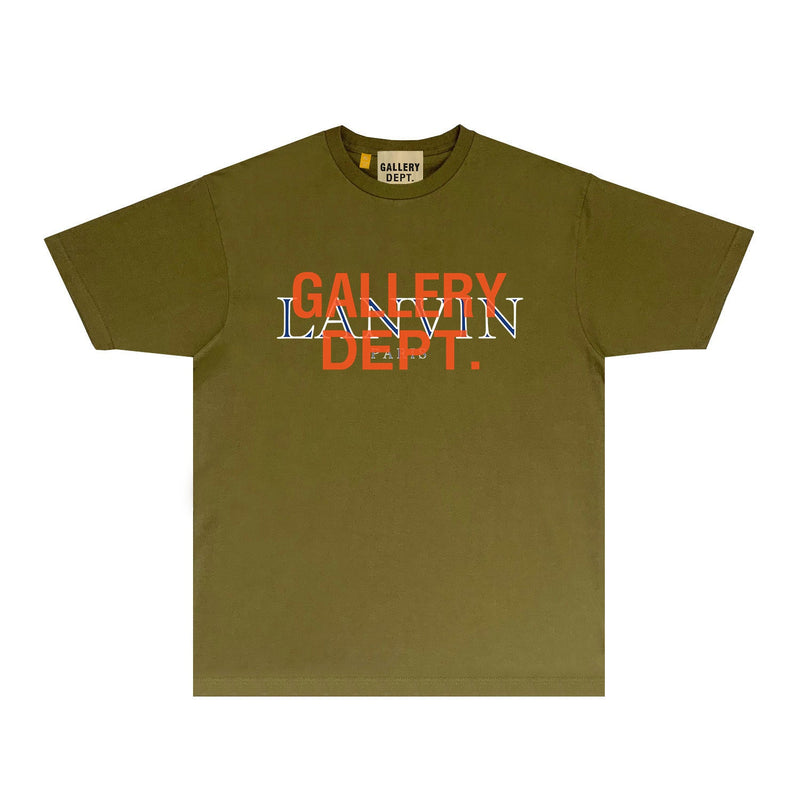 Gallery Dept T Shirts European And American Tee Shirt Short Sleeve T-Shirt Blouse