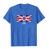 Inspired By Queen 'S Platinum Jubilee 2022 Elizabeth 70 Years T-shirt Printed Round Neck Short Sleeve