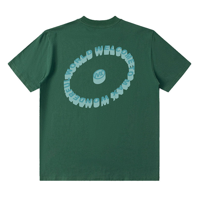 Men T-shirt Casual Laid-Back Style All-Match