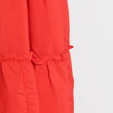 Bohemian Dress Vacation Style Splicing Stacked