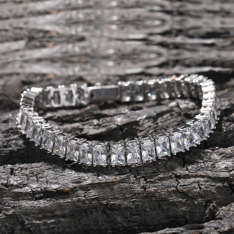 Bracelet Zircon Bracelet Hip Hop Tennis Spectrum St. Valentine's