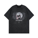 Men T-Shirt Vintage Neckline Short Sleeve Tee